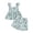 j-109Green67, variant on MEZZALL Girls Floral Sleeveless Vest And Ruffle Shorts Two Piece Outfit Sets Casual Playwear Comfortable Twill Comfortable Kids Clothing Sets Soft Fabric All Day Wear