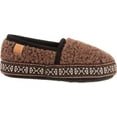 thumbnail image 2 of Children's Acorn Woven Trim Moccasin Slipper, 2 of 6
