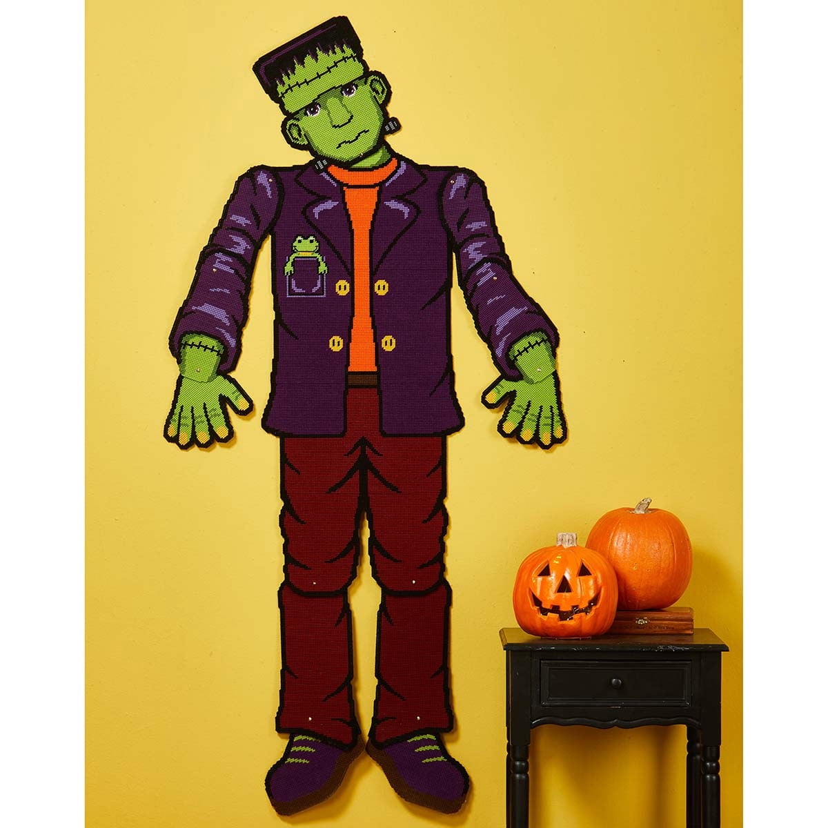 Herrschners® Frankie Fun Wall Hanging Plastic Canvas Kit