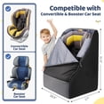 thumbnail image 2 of Bolsa de viaje para asiento de coche YOREPEK para avión con resistencia al desgaste, 2 of 8