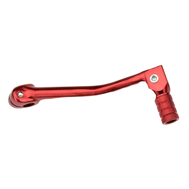 Xingzhi Premium Materials And Non-slip In Gear Lever Shifter Durable Folding Gear Red 1Set