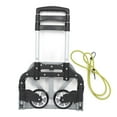 thumbnail image 2 of Chariot à Main Robuste 80KG Pliable Compact en Aluminium pour Bagages, 2 of 8