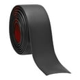 thumbnail image 1 of Tira de transición de piso autoadhesiva Uxcell 6.6 Ftx2" divisor plano de vinilo negro, 1 of 7