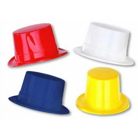 Partypro 66622 Top Hats Assorted Colors