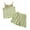 X1 Green, variant on Ticikt Baby Girl Clothes Toddler Girl Summer Outfits Sleeveless Tank Top Shirt Shorts Set Toddler Clothes for Girls,Color:Green,Size:18-24 Months