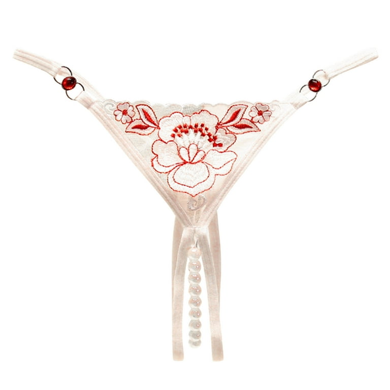 LBECLEY Lane 14 16 New Womes Lace Underwear Panties Soft Seamlesstrim  Briefs Hipster Panties for Ladies Lollipop Underwear for Women Leg Red One  Size