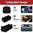 thumbnail image 4 of NEXPOW Organizador de Maletero de Auto, Organizador de SUV Plegable de 95 L, Compartimento Múltiple, Caja de Almacenamiento de Auto con 2 Correas Ajustables para Mujer y Hombres, 4 of 8