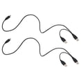 thumbnail image 1 of 3X Dual USB 2.0 Male to Standard B Male Y Cable 80cm for Printer & Scanner & External Hard Disk Drive, 1 of 5