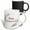 Multicolor, variant on 3drose, Simple Design About Retirement Greetings, 11oz Two-tone Red Mug