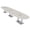 Lakeland Salt w/Silver Base with Electric, variant on 18 Person Boval Shaped Modular Conference Table Metal Bases w/Electric