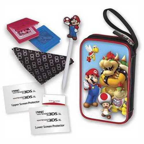 Rds Industries Mario Essential Pack For Nintendo 3ds Walmart Com Walmart Com