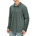 thumbnail image 3 of Playera Polo Para Hombre Calidad Casual Manga Largo Algodón, 3 of 7