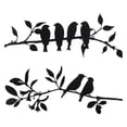 thumbnail image 2 of Metal Birds Wall Art Decoration 2Pc Vivid Birds on Branch Wall Metal Birds Decor, 2 of 5