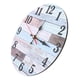 thumbnail image 1 of Reloj de pared decorativo, reloj de pared Reloj de pared de madera de estilo industrial Reloj de pared Materiales ecológicos, 1 of 12