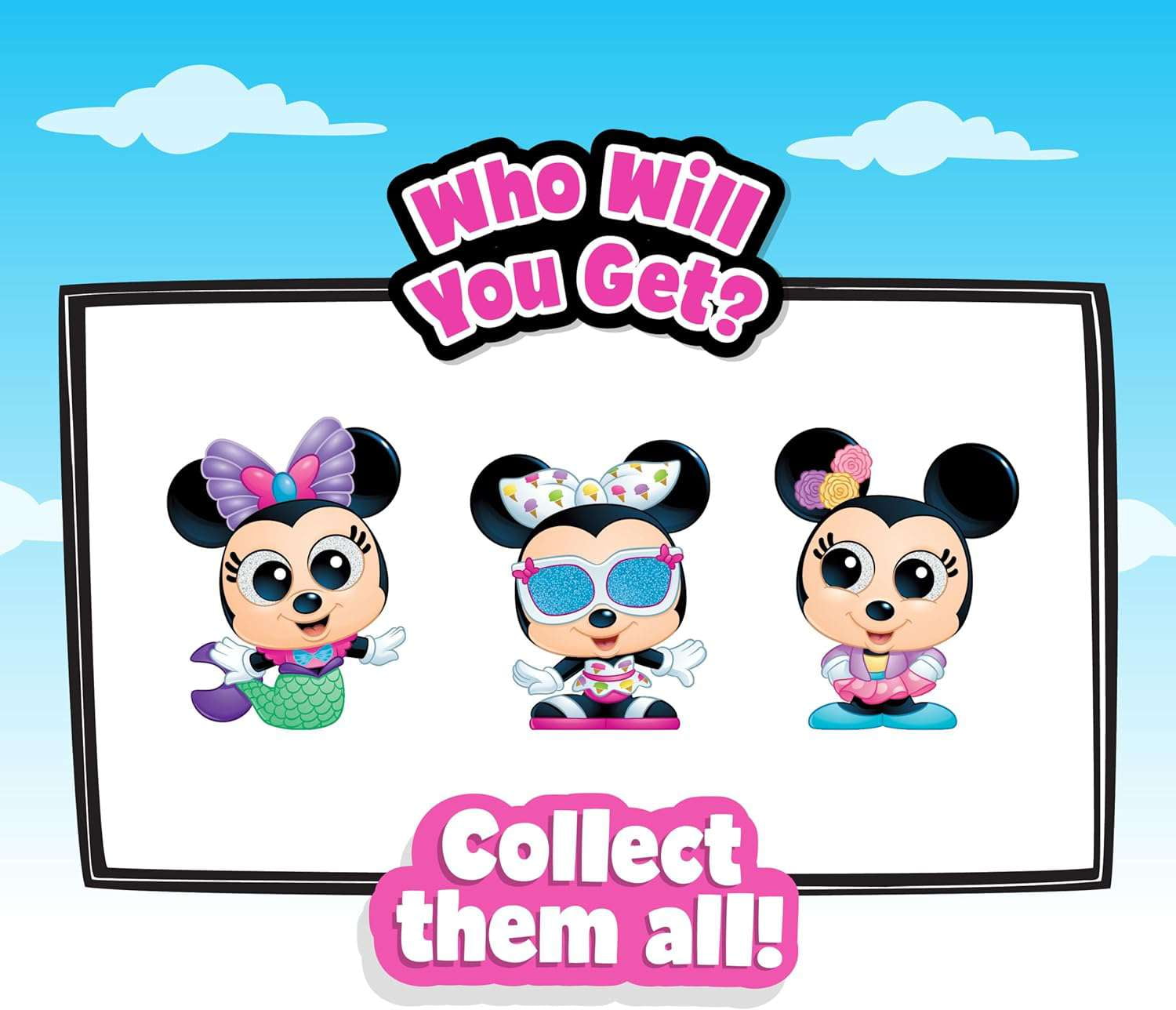 Disney Puffables Plush Minnie Mouse Mystery Pack