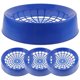 thumbnail image 2 of Durable Plastic Bird Nests for Home Use Blue Pieces 12 x 8 Inches, 2 of 5
