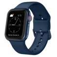 thumbnail image 1 of compatible Apple Watch SE 2023 44mm Pin Buckle Silicone Watch Band Cheap and fine, 1 of 4