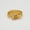 Gold, variant on Womens Metal Chain Ring Adjustable Trendy Ring Luxury Inspired Ring Design Perfect for Everyday Wear Special Occasions