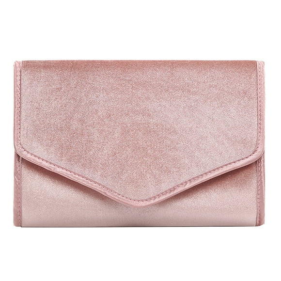 Travel Jewelry Case, Stain Proof Waterproof Compartment Design Jewelry Bag  for Room Pink