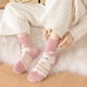 thumbnail image 3 of 6 pares de calcetines suaves y tiernos para mujer, calcetines cálidos de invierno, calcetines de cama, calcetines suaves de Navidad, regalos, calcetines de felpa para el hogar para adultos, 3 of 4