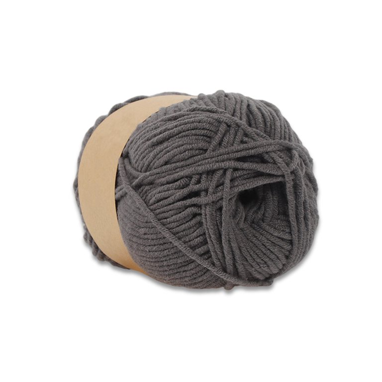 TureClos Knitting Yarn for Cardigan Scarf 5-strand Milk Cotton DIY Yarns  Baby Sweater Crocheting Thread, 19 