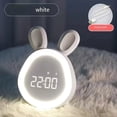 thumbnail image 5 of Reloj Despertador para Niños con Luz , Atenuación Continua, Reloj Despertador Digital LED para Niños y Niñas, Color Rosa, 5 of 5