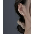 thumbnail image 5 of Solid 925 Sterling Silver Tiny Butterfly Earrings Studs for Women Teens Tiny Studs Earrings, 5 of 7