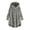 27# Dark Gray, variant on Fuzzy Fleece Jacket for Women Lightweight Cozy Button Hooded Shirts Womens Winter Coats Causal Plus Size Bed Jackets