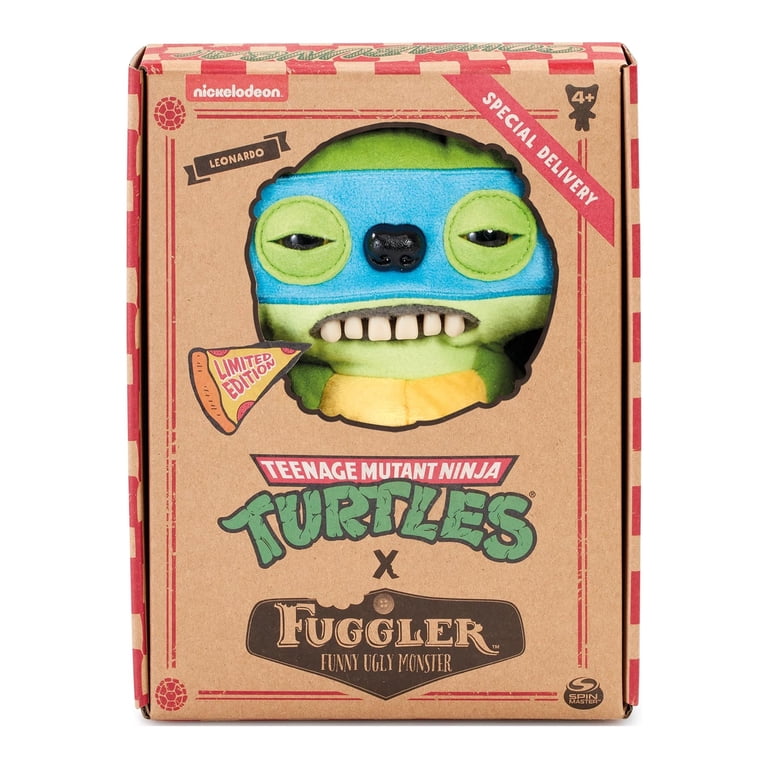 Fuggler, Teenage Mutant Ninja Turtles Plush, 9 Inch, Leonardo