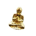 thumbnail image 2 of Mini estatua de Buda Tathagata de latón, adorno de Feng Shui para salón de té y coche. 24x29 cm dorado, 2 of 9