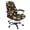 Cute Cat Head Print, variant on POLERO 4th of July All-in-One Office Chair Cover with Vintage Star Eagle Flag, Stretch Elastic Brushed Fabric Slipcover for Home Office