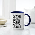 thumbnail image 6 of CafePress - Power To The Cat Ladies - 11 oz Ceramic Mug - Novelty Coffee Tea Cup, 6 of 6