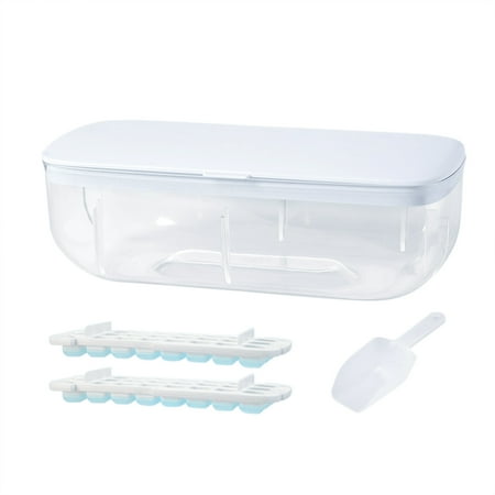 

Wowspeed Ice Trays and Ice Storage Container Set Cool Drink Ice Maker Mold
