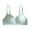 Green, variant on Teen Girls Wireless Bra High School Student Girl Gathered Sports Casual Support Bralettes with Adjustable Strap Padded Training Bras for Girls White L