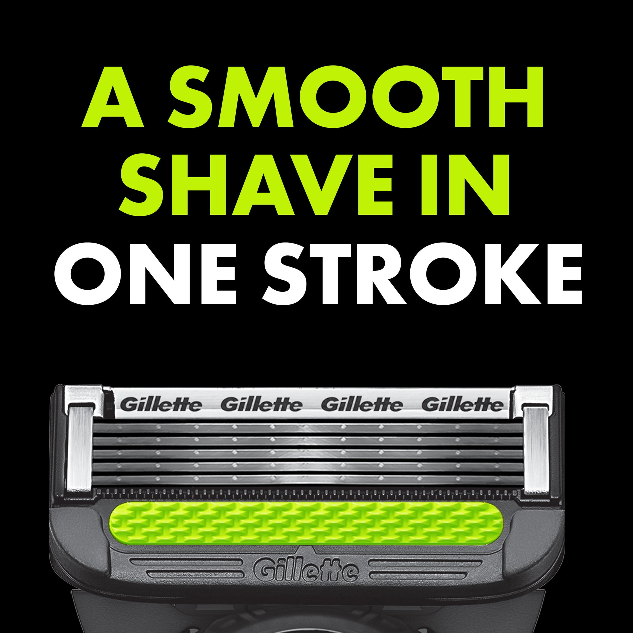 Gillette Labs Official Saints Licensed Razor for Men, Perfect for Game Day Grooming, Gillette Labs with Exfoliating Bar, 1 Handle, 4 Blade Refills, with Magnetic Stand