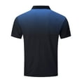 thumbnail image 4 of Clearance Clothes Under $10 Miqool Mens Golf Shirts Polka Gradient Color Casual Short Sleeve Collared T Shirts Lightweight 4 Way Stretch Quick Dry Performance Athletic Workout Shirts, 4 of 5