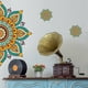 thumbnail image 1 of Pegatina de Pared con Diseño de Mandala, Papel Tapiz Autoadhesivo, Decoración de Fondo Adecuada para Sala de Estar, 1 Unidad, 1 of 5