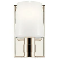 55174PN Kichler Lighting Adani - 1 Light Wall Sconce In Modern Style-8.5 Inches Tall and 5 Inches Wide-Polished Nickel Finish