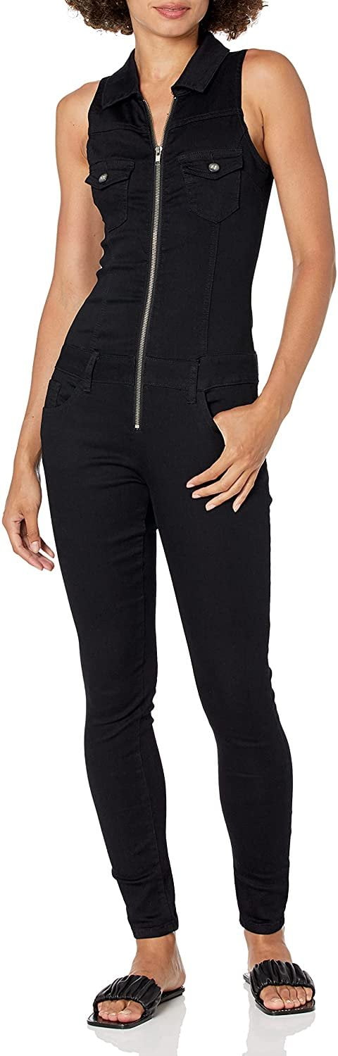 Sexy black overalls Clearance