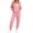 Pink sets for women #7, variant on Xinoom Women 2 Piece Tracksuit, Full Zip Hooded Jacket with Pockets & Elastic Cuff Jogger Pants, Soft Casual Matching Outfit Gift for Ladies Daily Walking Family Gathering Beige,L