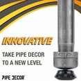 thumbnail image 5 of PIPE DECOR Furniture Leg Levelers for 1/2 Inch Pipe Legs, 4-Pack, 5 of 9