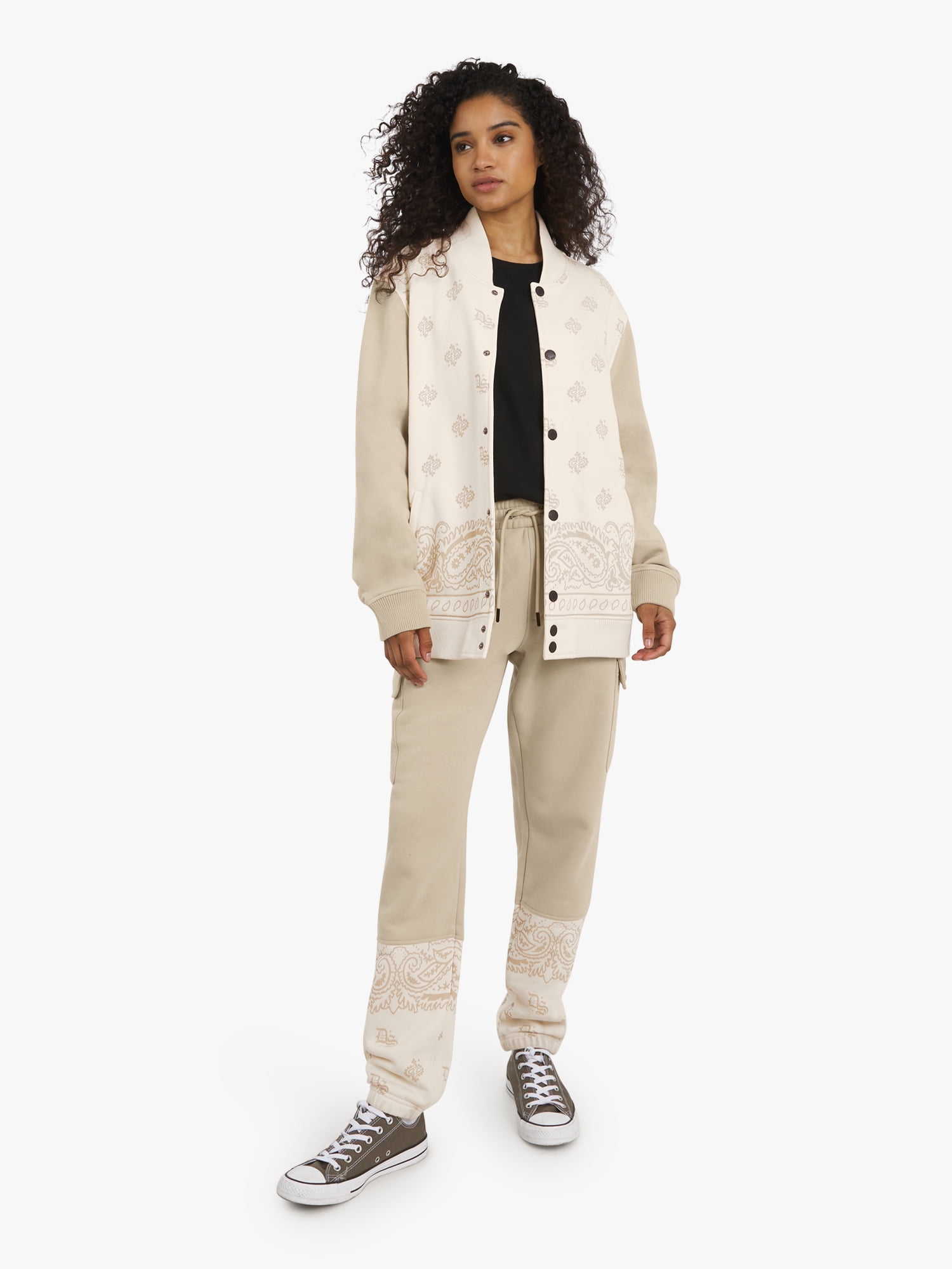 Dogg Supply by Snoop Dogg All-Gender Young Men's and Women's Varsity Jacket, Sizes XS - 5XL