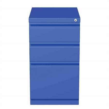 Scranton Co 3 Drawer Mobile File Cabinet In Blue Walmart Canada