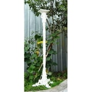 Classic Outdoor Birdhouse Pedestal with Auger