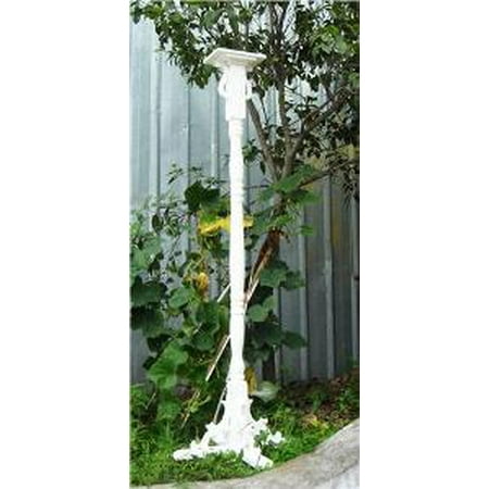 CC Home Furnishings Classic Outdoor Birdhouse Pedestal with Auger