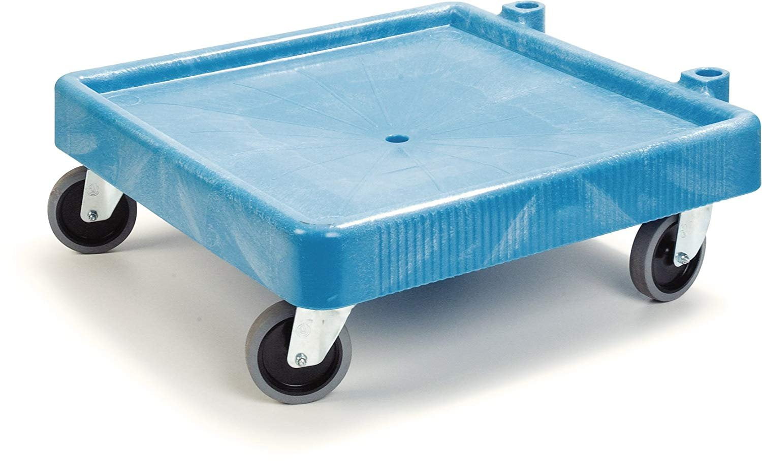 Carlisle C223614 E-Z Glide Blue Warewashing Rack Dolly