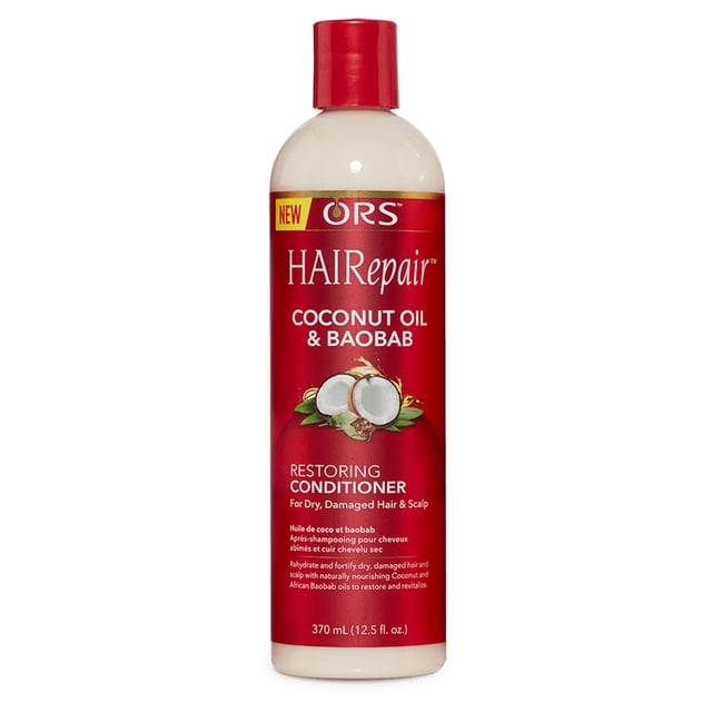 ORS HAIRepair Acondicionador restaurador de aceite de coco y baobab 12.5 oz (paquete de 1)