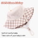 thumbnail image 4 of Gorro Bamery para bebés pequeños con protección UV, 50 cm, celosía caqui, 4 of 6