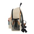 thumbnail image 4 of FORMRS School Backpack with Front Zippered Pocket 12" Student Travel Daypack, Beige Cat Rainbow, 4 of 6