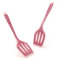 thumbnail image 4 of YaoZQ Silicone Wok Spatula Red, Heat Resistant Slotted Turner for Nonstick Cookware, 11.8 inch, 4 of 6